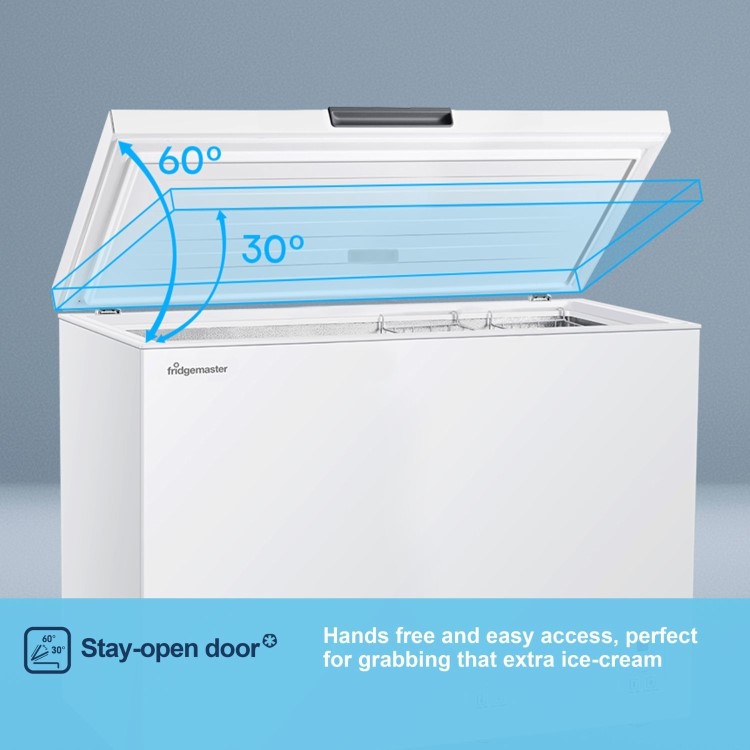 Fridgemaster 297 Litre Chest Freezer - White
