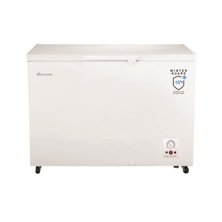 GRADE A2 - Fridgemaster MCF306 113cm Wide 306Litre Chest Freezer White