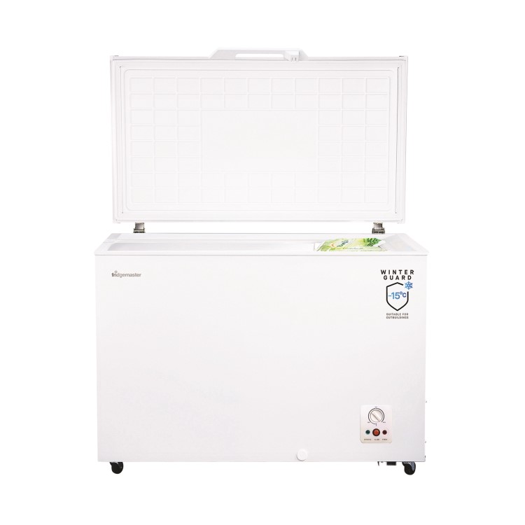 GRADE A2 - Fridgemaster MCF306 113cm Wide 306Litre Chest Freezer White