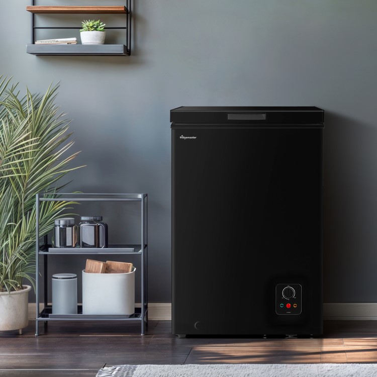 Fridgemaster 95 Litre Chest Freezer - Black