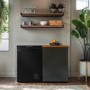 Fridgemaster 95 Litre Chest Freezer - Black