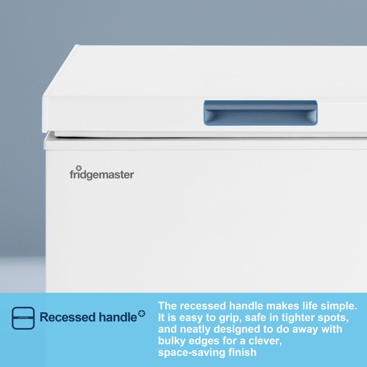GRADE A2 - Fridgemaster 95 Litre Chest Freezer - White