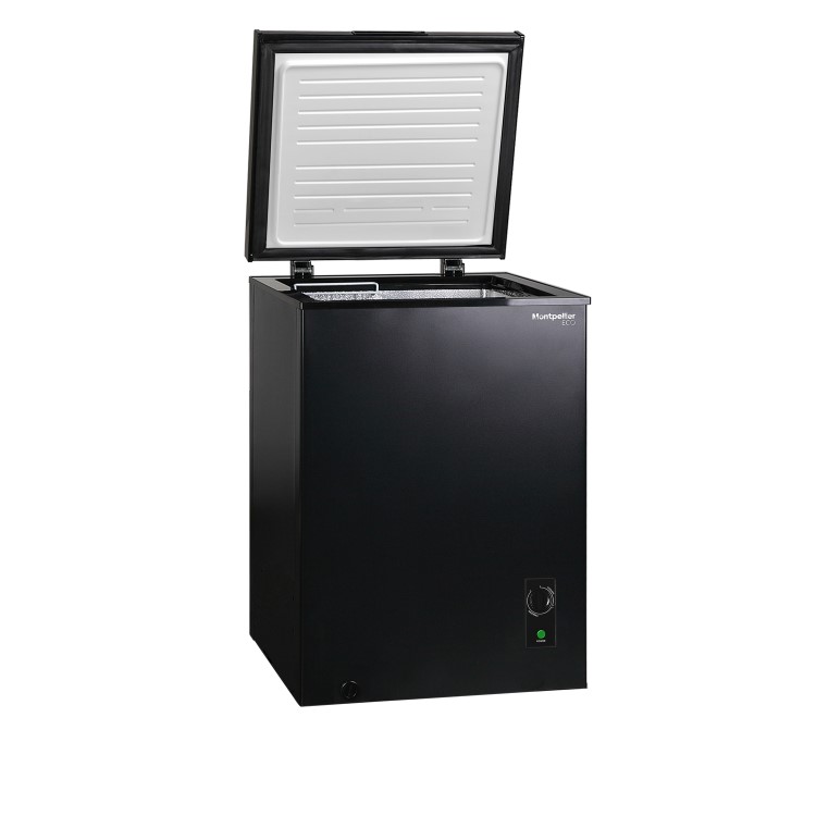 Montpellier MCF99BLK 99 Litre Freestanding Chest Freezer - Black