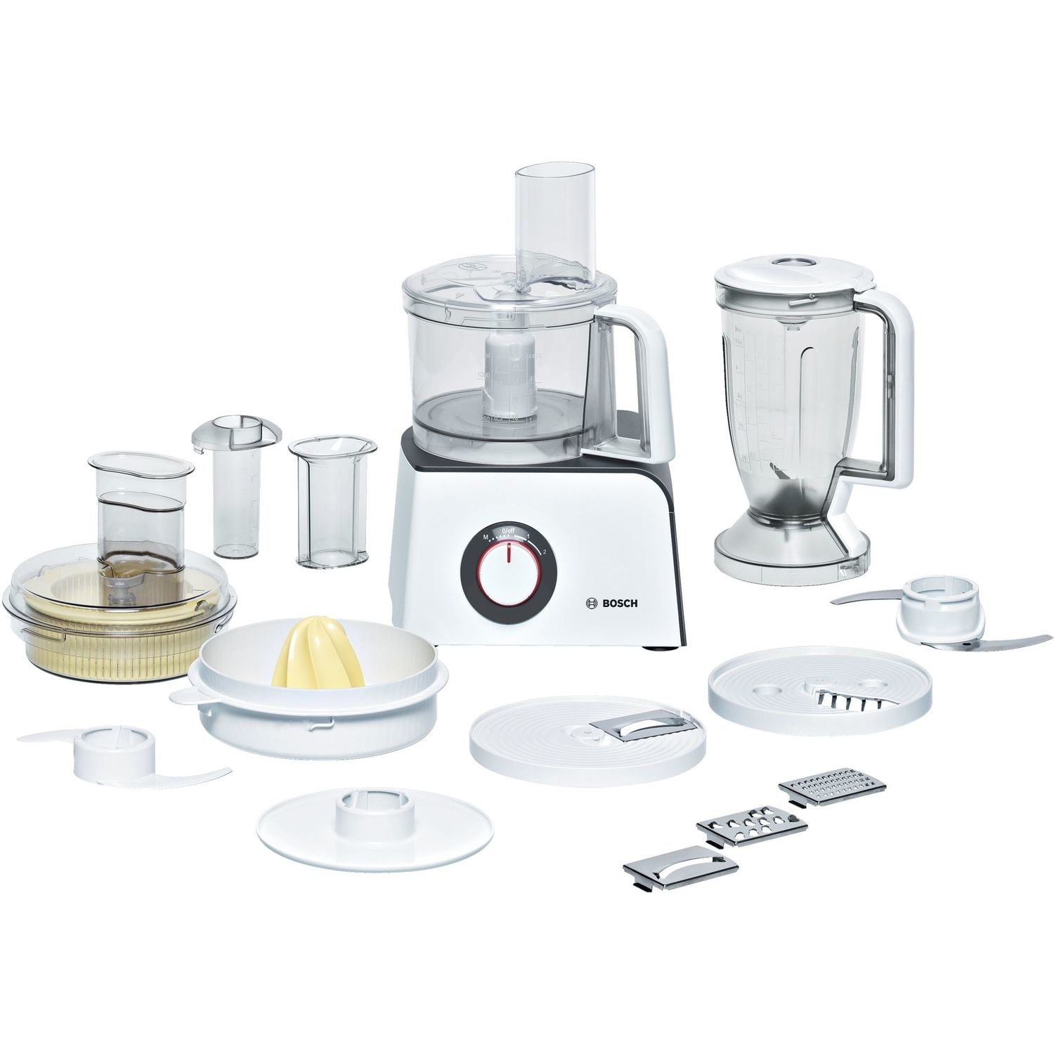 Bosch MCM4100GB Compact Food Processor White Appliances Direct