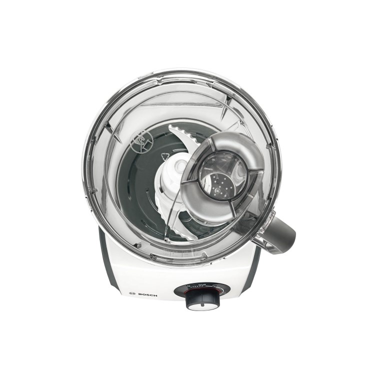 Bosch MCM62020GB 3.9L Food Processor With Blender And Juicer Attachments - White