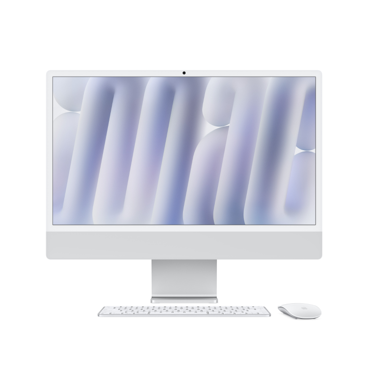 Apple iMac 2024 M4 10-Core 24GB RAM 512GB SSD 24 Inch 4.5K All-in-One PC - Silver