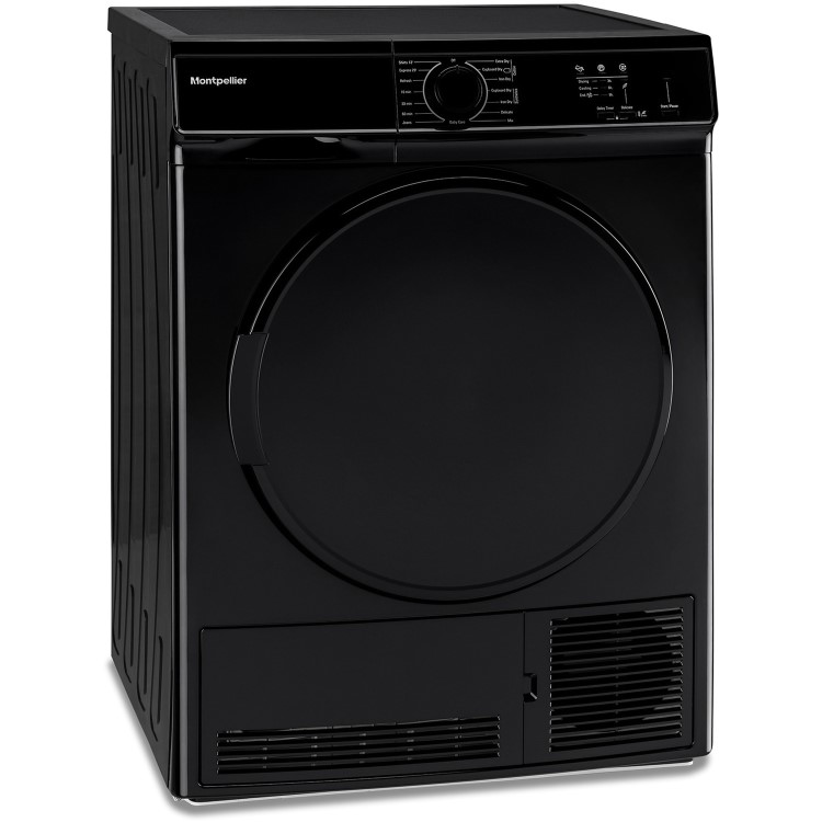 Refurbished Montpellier MCSD7K Freestanding Condensor 7KG Tumble Dryer Black