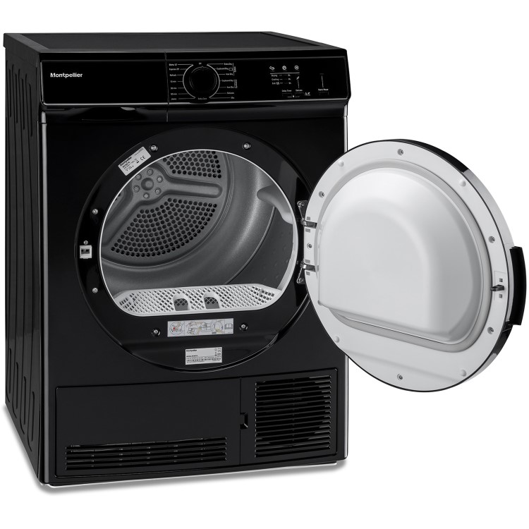 Refurbished Montpellier MCSD7K Freestanding Condensor 7KG Tumble Dryer Black