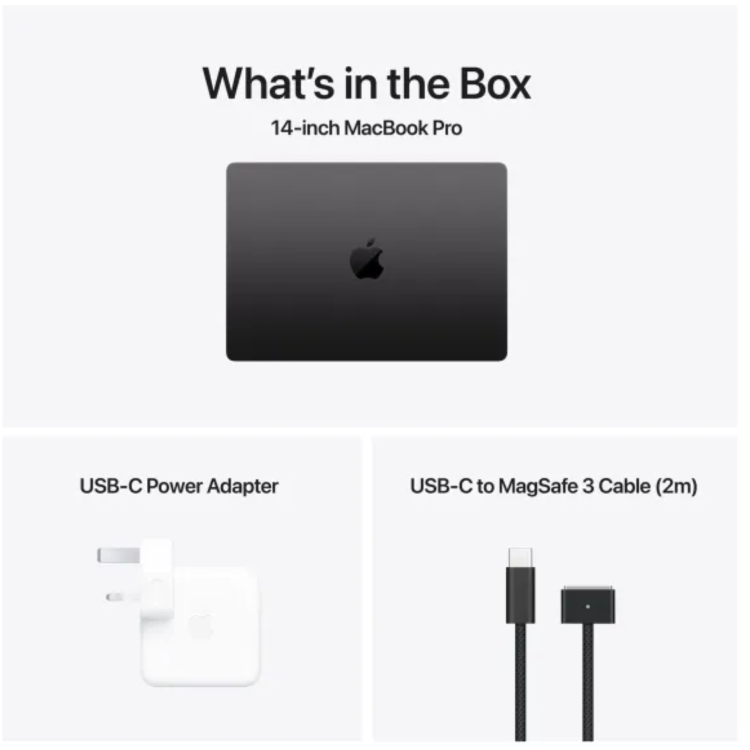 Apple MacBook Pro 14 Inch M4 24GB RAM 1TB SSD - Space Black