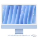 MD2T4B/A Apple iMac 2024 M4 10-Core 24GB RAM 512GB SSD 24 Inch 4.5K All-in-One PC - Blue