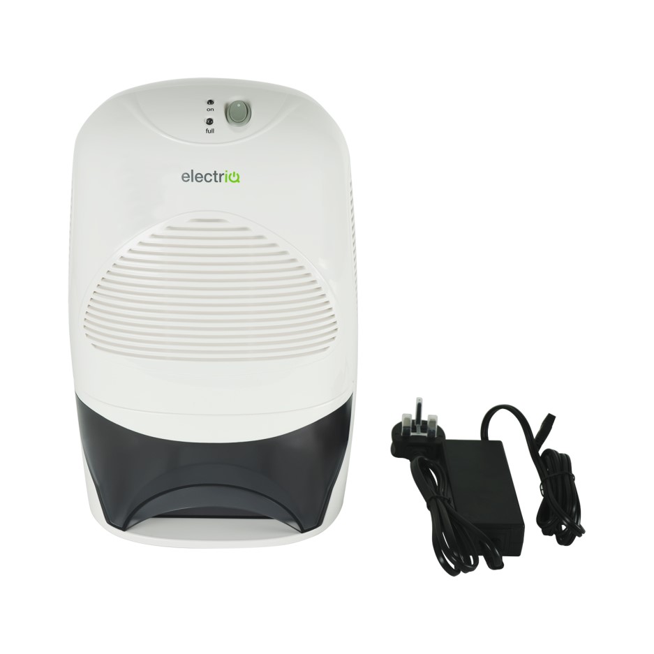 electriQ Mini Compact Dehumidifier with 2 Litre Tank MD600 Appliances