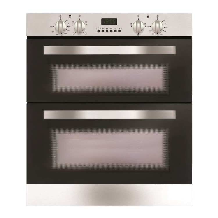 GRADE A2  - Matrix CDA MD720SS Programmable Electric Built-under Double Oven - Stainless Steel