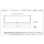 High Gloss MDF Vinyl Wrapped Front Bath Panel & Plinth - 1800 x 450 x 15mm