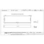 High Gloss MDF Vinyl Wrapped Front Bath Panel & Plinth - 1700 x 450 x 15mm