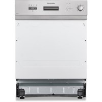 Montpellier MDI655 Semi-Integrated Dishwasher - Silver control panel Montpellier MDI655 Semi-Integrated Dishwasher - Silver control panel