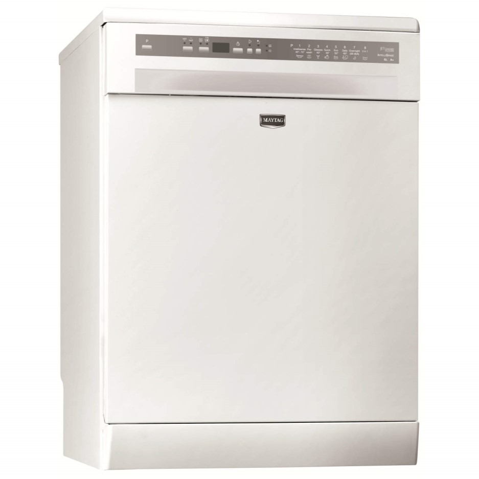 Maytag MDW0713AGW 13 Place Freestanding Dishwasher White Appliances