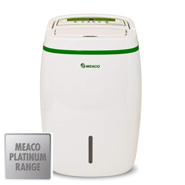 GRADE A2 - Meaco Platinum 20 Litre Low Energy Dehumidifier for up to 5 bed house with Digital Display and 2 Years warranty