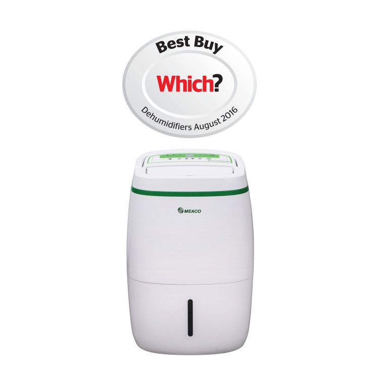 GRADE A2 - Meaco Platinum 20 Litre Low Energy Dehumidifier for up to 5 bed house with Digital Display and 2 Years warranty