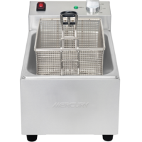 Mercury MEF-L5-SA-2 Commercial Single Tank 5ltr Countertop Electric Fryer 2.8kW 13 amp