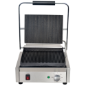 MEP-M-SARR-1 Mercury Bistro MEP-M-SARR-1 Large Single Contact Grill with Ribbed Plates