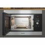 Refurbished Hotpoint MF25GIXH Built In 25L with Grill 900W Microwave Stainless Steel