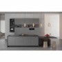 Refurbished Hotpoint MF25GIXH Built In 25L with Grill 900W Microwave Stainless Steel