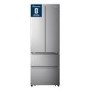 Fridgemaster 485 Litre French Style American Fridge Freezer - Silver