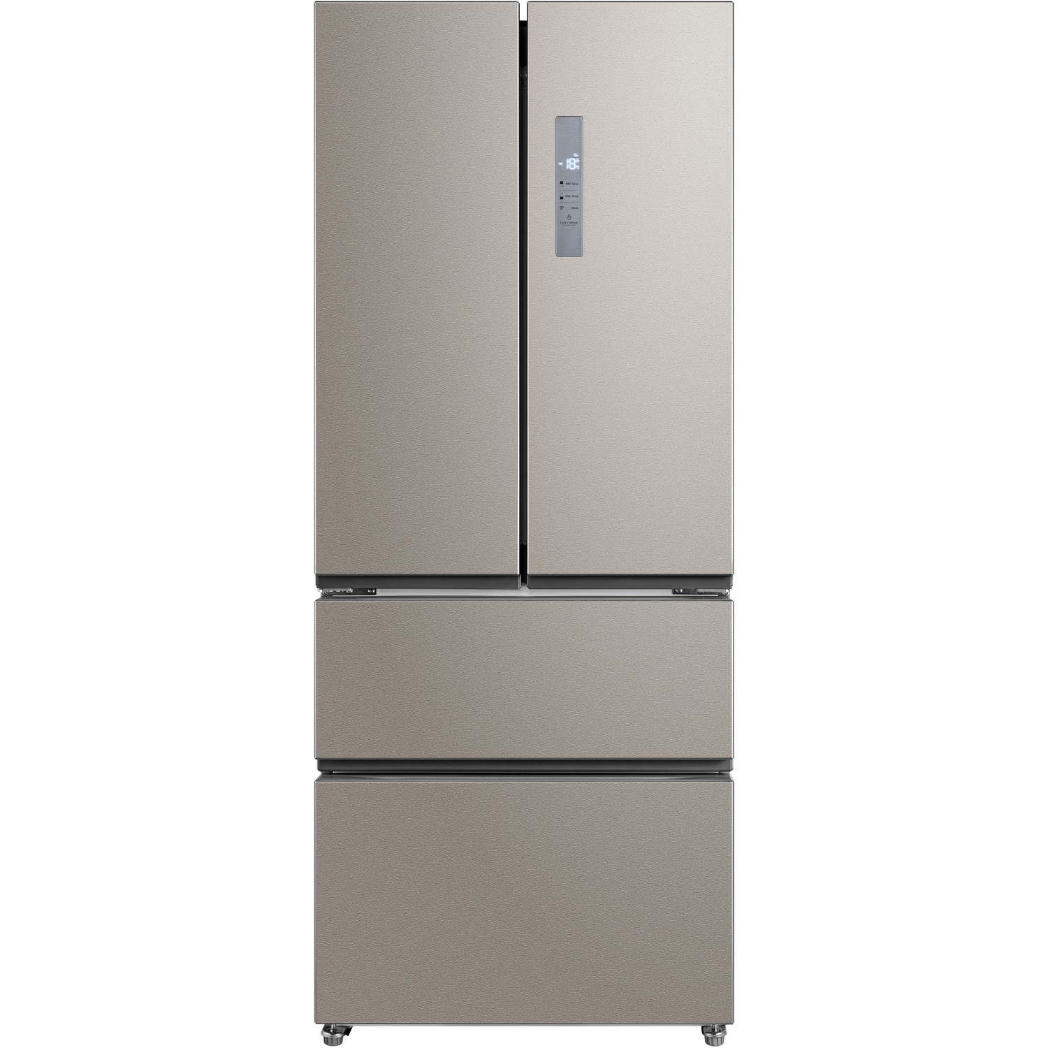 Montpellier 396 Litre American Fridge Freezer - Inox