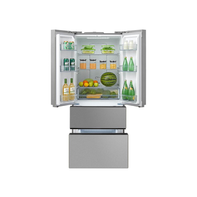 Montpellier 396 Litre American Fridge Freezer - Inox