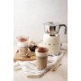 Smeg MFF11CRUK Induction Milk Frother – Hot & Cold Foam Large Capacity - Cream
