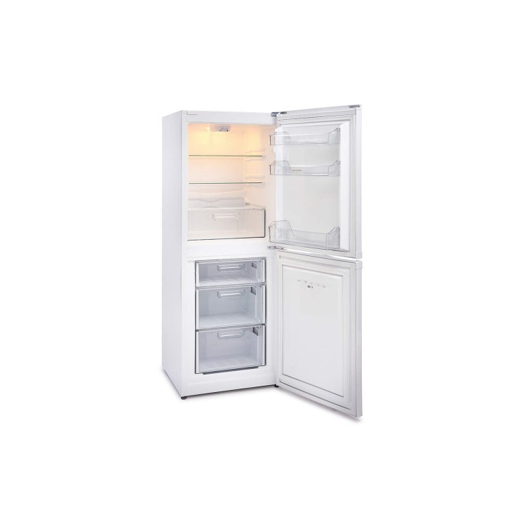 GRADE A1 - Montpellier MFF152W 55x152cm Frost Free 50-50 Freestanding Fridge Freezer White