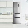 GRADE A2 - Montpellier MFF4X A+ 70/30 Four Door Fridge Freezer - Stainless Steel