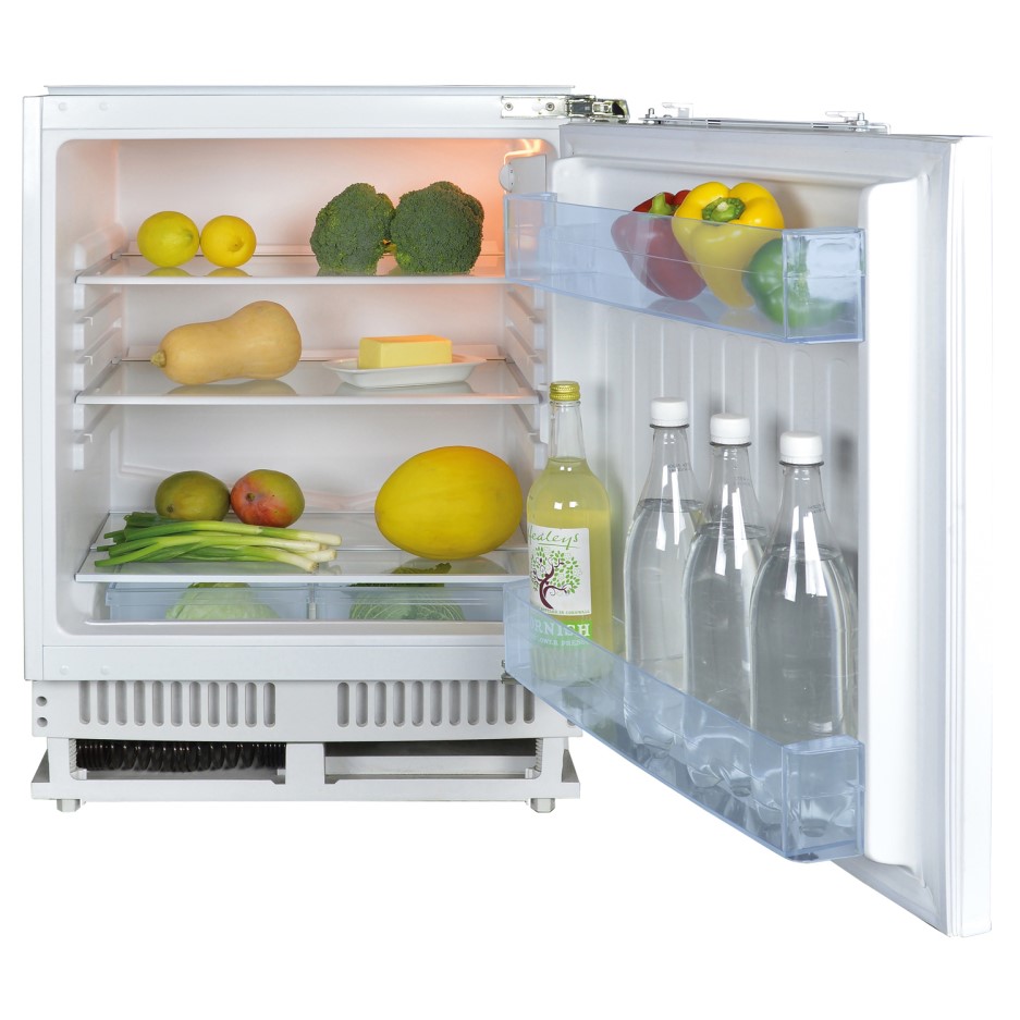 Matrix MFU201 60cm Wide Integrated Under Counter Larder Fridge White