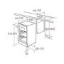 Matrix MFU251 Interated Undercounter Fridge With Ice Box