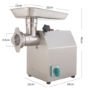 Culinox MG12SS Meat Mincer - 150kg/hr, Stainless Steel