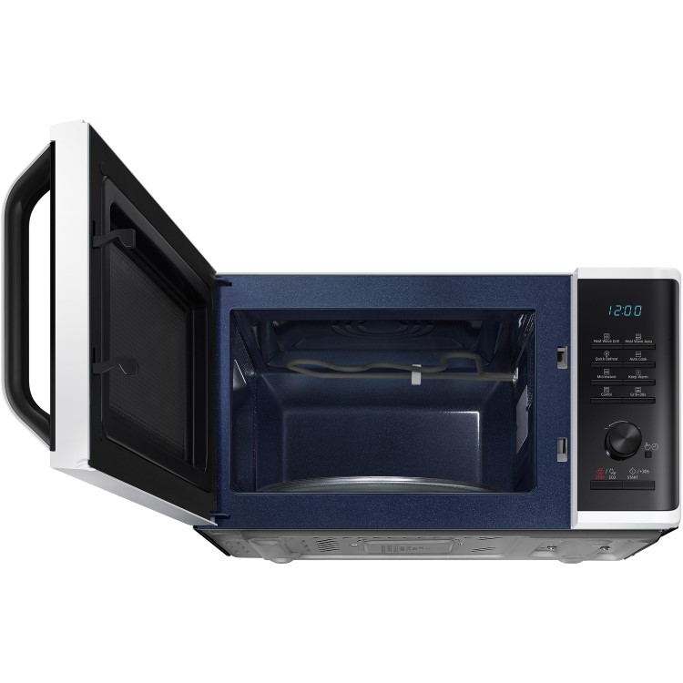 GRADE A1 - Samsung MG23K3575AW 23L Freestanding Microwave with HeatWave Grill - White