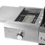 Monster Grill - 4 Burner Gas BBQ Grill with 2 Side Burners - Stainless Steel