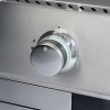 Monster Grill MG4BBQSS - 4 Burner Gas BBQ Grill with 2 Side Burners - Stainless Steel    