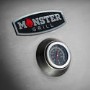 Monster Grill - 4 Burner Gas BBQ Grill with 2 Side Burners - Stainless Steel