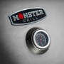 Monster Grill - 5 Burner Gas BBQ Grill with 2 Side Burners - Stainless Steel