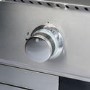 Monster Grill - 5 Burner Gas BBQ Grill with 2 Side Burners - Stainless Steel