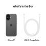 Apple iPhone 17 Black 6.3" 512GB 5G Unlocked & SIM Free Smartphone