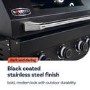 Monster Grill 4 Burner Built-In Gas BBQ - Black
