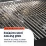 Monster Grill 4 Burner Built-In Gas BBQ - Black