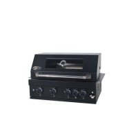 Monster Grill 4 Burner Built-In Gas BBQ - Black