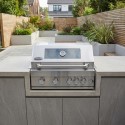 MGINTSS4 Monster Grill 4 Burner Built-In Gas BBQ - Stainless Steel 