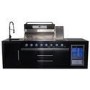 Refurbished Monster Grill - Eclipse Ultimate Outdoor Kitchen - 6 Burner Gas BBQ Grill with Fridge Sink with Sintered Stone Worktops