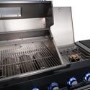 Monster Grill - Eclipse Ultimate Outdoor Kitchen - 6 Burner Gas BBQ Grill with Fridge Sink with Sintered Stone Worktops