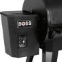 Boss Grill Pellet Smoker BBQ Grill - With Integrated Temperature Probe & Thermostat - Black