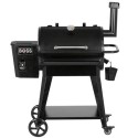 MGPELLET Boss Grill Pellet Smoker BBQ Grill - With Integrated Temperature Probe & Thermostat - Black